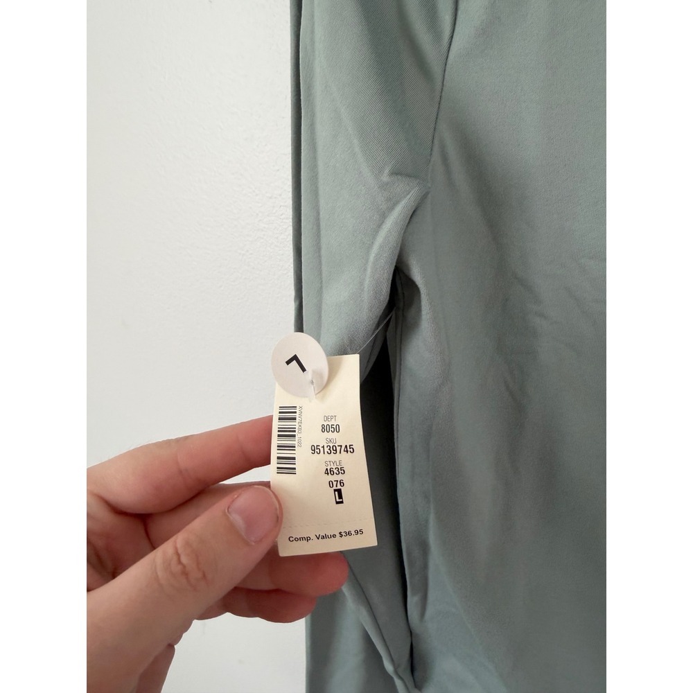 Aeropostale Buttery Soft Seamless Long Sleeve Shirt – Green – Size Large – NWT - Picture 3 of 4